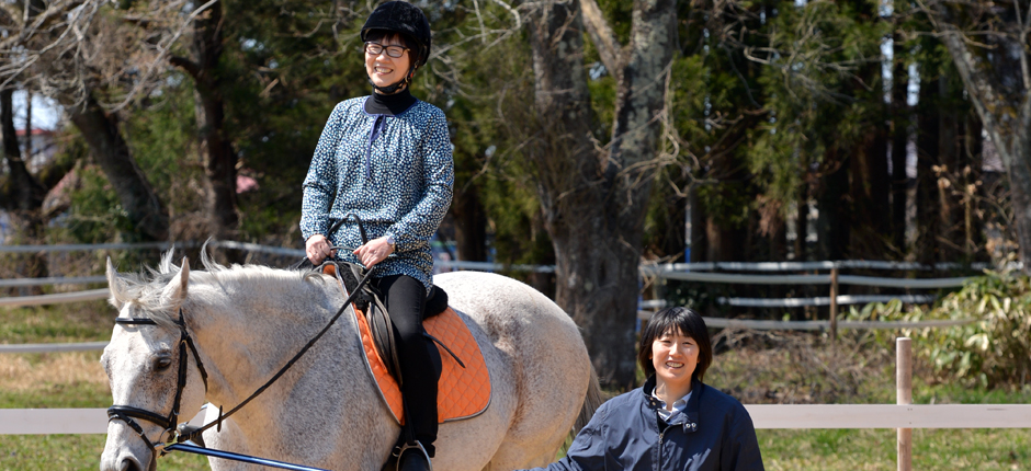 あきた乗馬クラブのホームページです。